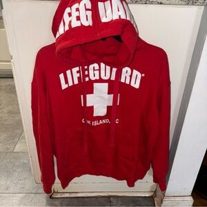 Red Hoodie Sweatshirt
